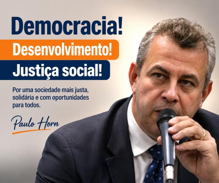 Paulo Horn: democracia e justiça social